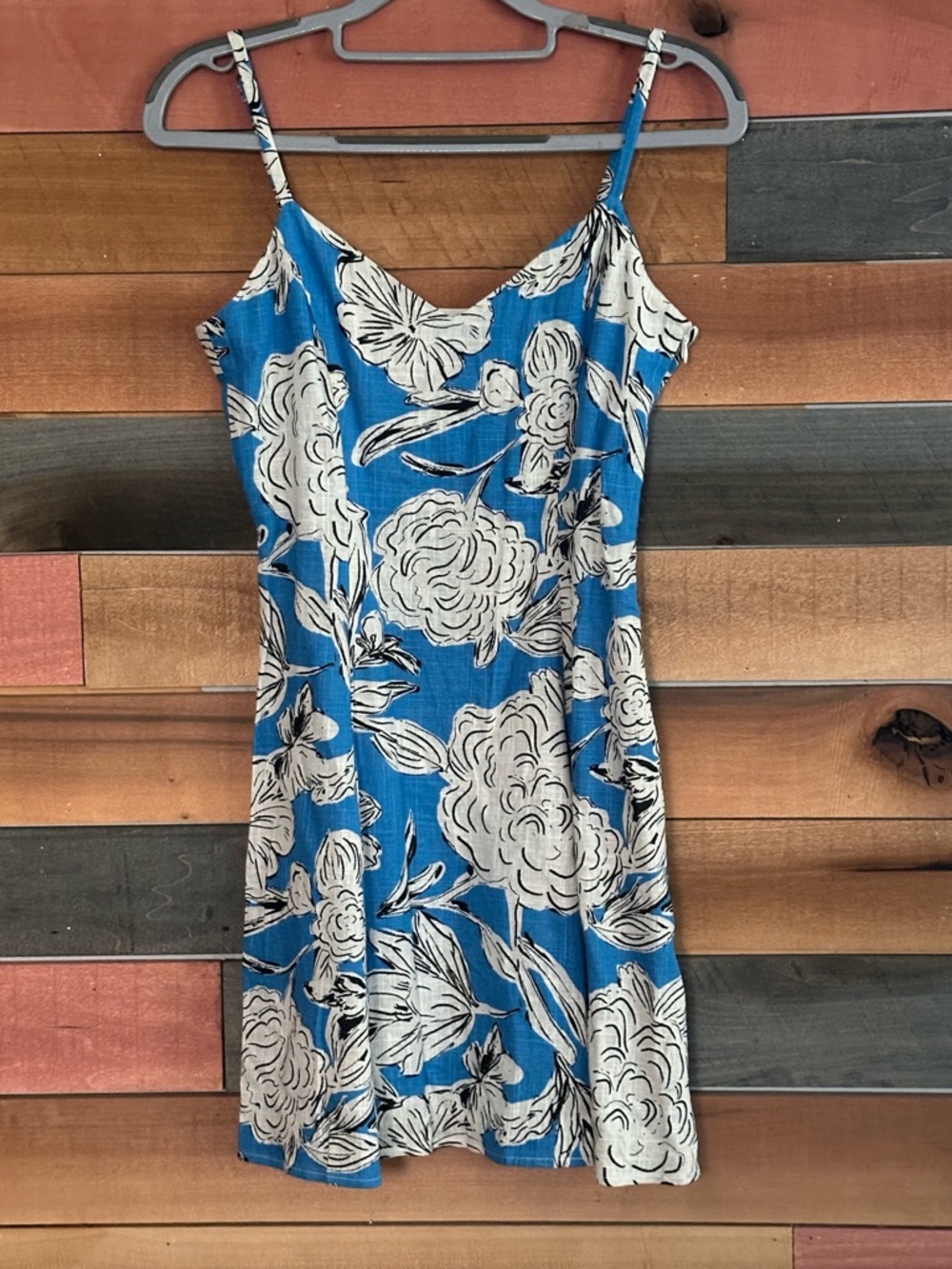 Zara Linen Mini Camisole Dress